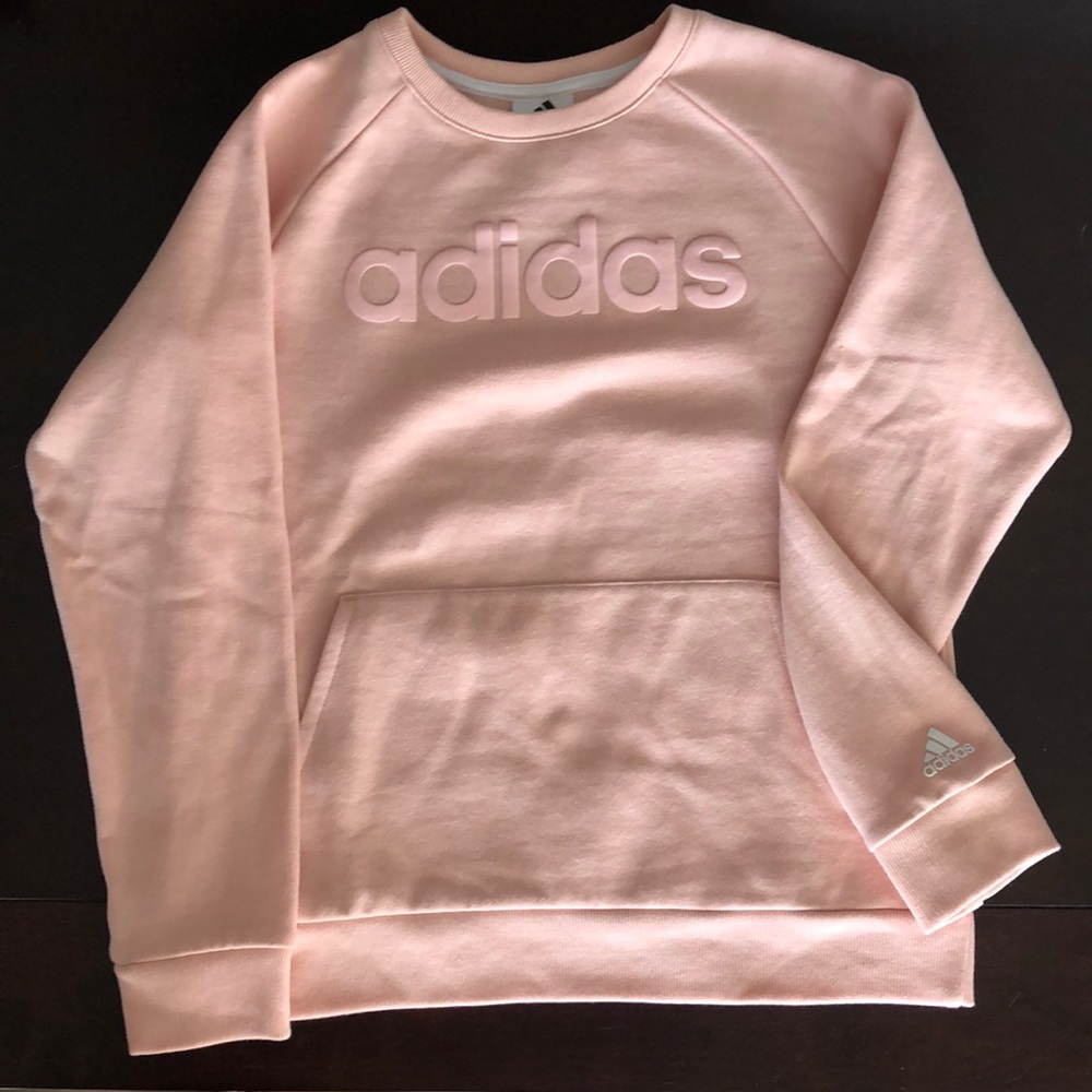 Adidas long sleeve sweat shirt